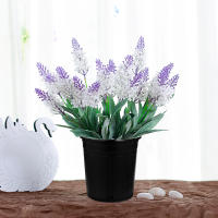 Decoración de lavabo de balcón de plástico con flores, jardín interior, planta ETA, 10 piezas - details 0