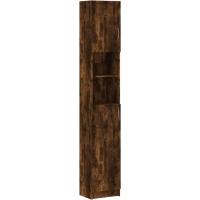 Armario de Baño de Madera Ingeniería Lavadora, Estante, Ducha, Inodoro 32x25,5x190 cm - details 18