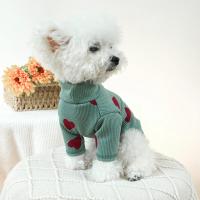 Pijama de Cuello Alto para Mascotas Vestidillo de Amor Verde Delgado para Perros y Gatos - details 3