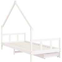 Estructura de Cama Infantil con cajones Madera de Pino 80x160cm - details 56