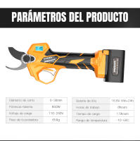 SWANSOFT podadora inalámbrica Pru-30 de 30MM, tijeras de podar de iones de litio, ramas de árboles eléctricas, herramientas de jardín, tijeras eficientes para bonsái - details 2