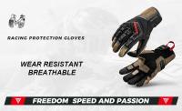 Guantes De motocicleta De dedo completo Para hombre, Protector De TPR Para pantalla táctil, Accesorios Para Motos - details 0