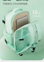 Mochila de expansión de viaje para hombres y mujeres Mochila multifuncional para mujeres Compartimento independiente para zapatos para hombres Separación en seco y húmedo Equipaje de viaje de negocios corto - details 11