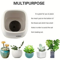 Juego de  100/50 Tolvas para Flores con Malla Circular Impermeable Anti-corrosión para Drainaje Breatable Herramienta Horticultural para Plantas - details 3