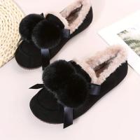 Women Comfortable Thickened Warm Winter Outdoor Low Top Shoes Versatile Soft Flat Shoes - details 2