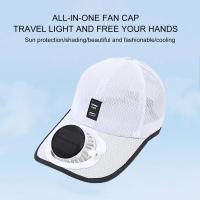 Sombrero de verano con carga solar para hombres y mujeres, malla transpirable, protección solar, sombrilla para exteriores, lengua de pato, sombrero de playa - details 4