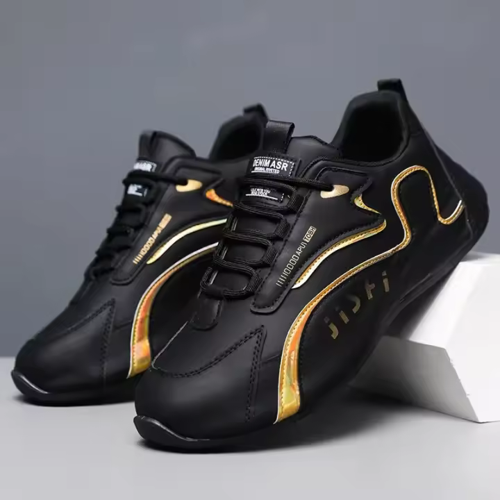 Zapatillas de deporte transpirables y cómodas para hombre, zapatos deportivos informales con bloques de Color, suela de goma EVA de moda, novedad de verano 2023 - 1