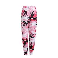 Pantalones de talle medio para mujer, cargo de camuflaje suelto para pantalones cómodos - details 11