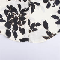 - Camisa de textura de seda de manga larga estampada para mujer, cuello informal, moda de otoño, producto nuevo - details 9