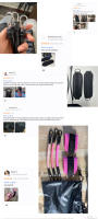 Set de 6 Entrenadores de Fuerza de Piernas Hecho en China Accesorios de Banda de Resistencia para Zapato, Correa de Tobillo, Banda de Estiramiento de Piernas - details 3