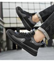 Zapatos Deportivos de Malla de Cuero Versátiles para Hombres 2025 Ligeros, Antideslizantes, Absorbentes de Golpes para Correr - details 8