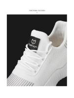 Zapatos para caminar para hombre, zapatillas transpirables a la moda, con cordones, suaves, para deportes al aire libre, informales - details 4