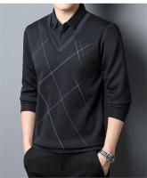 Casumanl Camisetas Gráficas de Moda Casual para Hombres Nueva Colección Otoño 2024 Estilo a Rayas - details 9