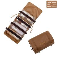 Bolsa de cosméticos 4 Uds en 1 para mujer, bolsa de cosméticos separable de malla con cremallera, bolsa de nailon plegable para mujer, bolsa de almacenamiento de brochas de maquillaje de cuerda - details 15