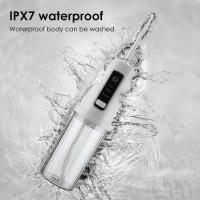 Irrigador Bucal Eléctrico Limpiador Dental de Agua con Estomada Giratoria 360 - details 9