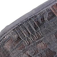 Peluca de cola de caballo rizada de fibra resistente al calor, extensión de cabello, pinza ondulada, cola de caballo, peluca sintética de cola de poni marrón para niñas - details 6