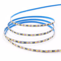 Tira de luces LED CCT, 5M, 2835, 5mm, 8mm, cc 5V, WW, CW, temperatura de Color, cinta Flexible ajustable, Fita - details 6