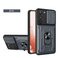 Funda con soporte y ranura para tarjeta para Samsung Galaxy S25, S24, S23 Ultra, S22, S21 FE, A16, A15, A14, A54, Note 20, Ultra, protección de cámara - details 11