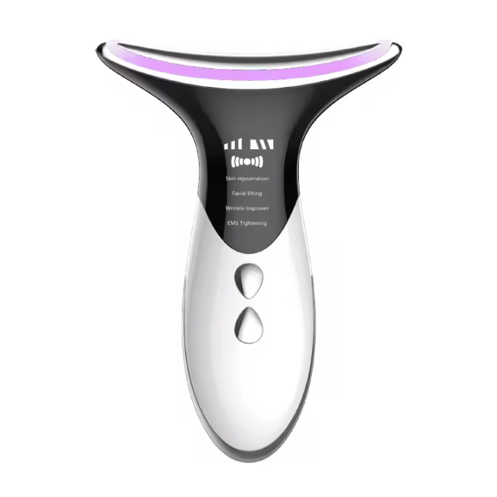 Masajeador Facial de Cuidado de la Piel 3 Modos de Colores y Vibración - 1