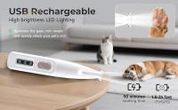 Recortadora de patas para mascotas, cortapelos para perros, afeitadora para gatos, recortadora eléctrica de patas para perros 3 en 1, recargable, impermeable con luz LED, afeitadora para mascotas de poco ruido para patas, ojos, orejas, cara, caderas - details 5