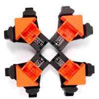 4 abrazaderas de ángulo recto de 90 grados para carpintería, abrazaderas rápidas ajustables con resorte para carpintería, gabinete, abrazaderas para marcos de fotos, abrazaderas para marcos de fotos, herramientas para el hogar - details 3
