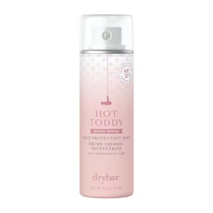Aroma Drybar Hot Toddy Mist Blanc - Tamaño completo |   El protector ligero para el cabello protege del calor y con rizado y alisado. - 1