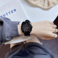 Reloj de hombre con aguja azul y correa de silicona Fashion Barrel - details 4