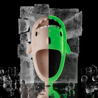 Zapatillas de tiburón con luz nocturna de calabaza de Halloween para mujer, sandalias luminosas, toboganes creativos antideslizantes para el hogar para pareja, Chanclas de exterior para hombres - details 22