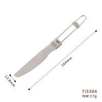 Keith Villa Titanium, Vajilla Plegable, Portátil, Exterior, Picnic, Salud, Encendedor, Cuchillo, Tenedor, Cuchara - details 11