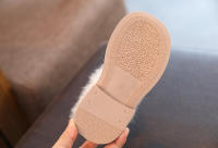 Botas cálidas de terciopelo para niños pequeños, zapatos impermeables de cuero para la nieve, exteriores, Invierno - details 15
