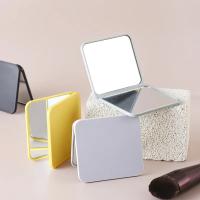 Espejo de Maquillaje Pequeño y Portátil Doble Cara Colores Múltiples Regalo Perfecto para Niñas - details 2