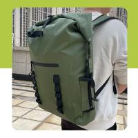 Mochila impermeable de 30l para exteriores, bolsa de aparejos de pesca, Trekking, escalada, surf, kayak, hombro - details 0