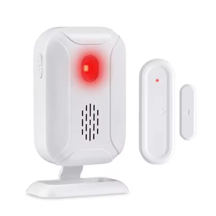 Sectyme timbre inalámbrico para puerta abierta, timbre LED intermitente con 36 tonos de llamada, ideal para tienda y puerta - 1