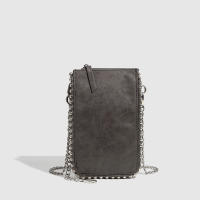 Bolso de mano con cuentas para mujer, bolso bandolera con cadena, bolso esmerilado para teléfono móvil, bolso con cremallera para mujer - details 21