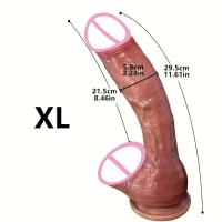 Leten Juguete Sexual de Silicona de Gran Longitud Enchufable para Mujeres y Hombres - details 19