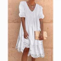 Vestido de verano de manga corta Ropa de mujer de moda - details 2