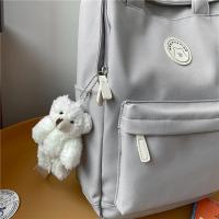 Mochila de gran capacidad para mujer, morral escolar de viaje de negocios, resistente al agua, color negro - details 23