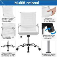 Silla de Oficina Ergonómica Silla con Resalto Alto Capacidad de Carga de 136 KG - details 4