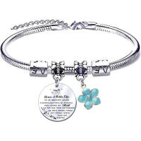 Pulsera de acero inoxidable, pulsera con letras de etiquetas, pulsera de accesorios, venta caliente en Italia - details 29