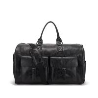 Mujer 2025 nueva comodidad de viaje bolsa de ropa de mano bolso de lona de cuero PU bolso grande de moda para Mujer - details 0