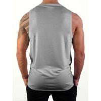 Summer Gym Tank Tops Men Mesh Running Sport Fitness Sleeveless Shirt Plain Quick Dry Bodybuilding Singlets Men's Clothing - details 6