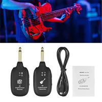 Sistema Inalámbrico A8 para guitarra eléctrica, transmisor y receptor, recargable, para bajo y violín - details 2
