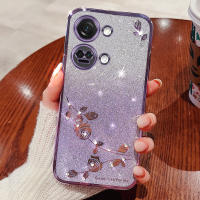 Funda de Teléfono OnePlus Ace 2V 2 Pro, Nord CE3 Lite, 11 10 9 Pro Aplicación de Galvanoplastia con Diamante de Agua Floral Polvo - details 8