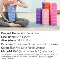 es rodillo yoga pilates, aparatos de ejercicio con bloque de espuma para gimnasio, ejercicios de masa muscular o entrenamiento deportivo - details 0