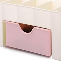 Organizador de cajones de escritorio, Caja de almacenamiento multifuncional, Organización ordenada, Maquillaje de plástico - details 2
