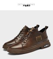 Zapatos con aumento de cuero genuino para hombre, cómodos zapatos con cordones informales con elevador, plantilla deportiva transpirable con aumento de altura de 8 cm - details 28