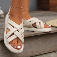 Novedad de verano, sandalias con punta abierta y fondo plano para mujer, sandalias de mujer modernas, elegantes y cómodas 2025 - details 2
