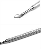 KADS Empujador de cutículas de acero inoxidable, herramienta de manicura de doble cabezal, removedor de piel muerta, 1 piezas - details 5