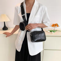 Bolso bandolera pequeño de piel sintética para mujer, bolso de hombro dorado, bolso de diseñador, bolsos de moda - details 6