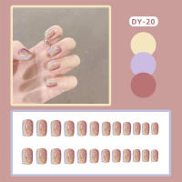 Uñas postizas hechas a mano para niñas con material de resina ecológico para mujeres elegantes y de moda - details 2